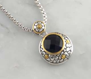   Brass Necklace Rhodium Finish Silver Gold Tone Designer Jewelry  