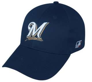 NEW Mens MILWAUKEE BREWERS Team MLB BASEBALL CAP Hat Adults Official 