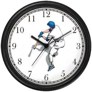  Baseball Batter or Hitter No.3 Baseball Theme Wall Clock 