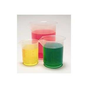 BEAKERS POLYPROPYLENE 25 ML 12/PK  Industrial & Scientific