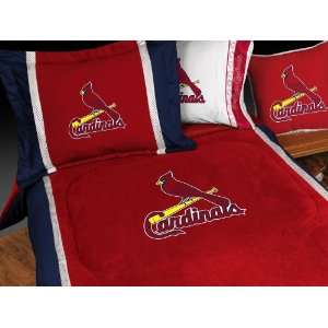   Cardinals Bedding Set   8 pc. FULL Comforter Bed Set