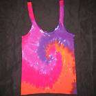 C02 Size 14 Pink Blue Lace Tie Dye Dyed Cami Top  