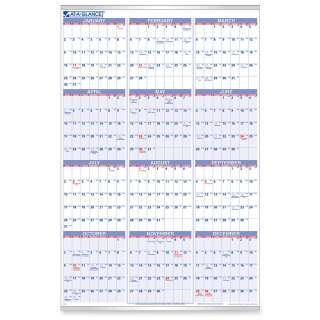 At A Glance PM12 28 Yearly Wall Calendar 2012 Edition 38576094727 