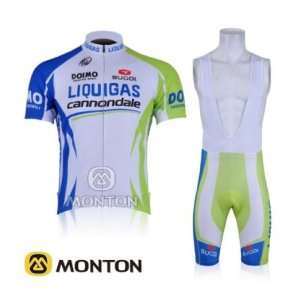  2011 NEW LIQUIGAS Cycling Jersey BIB SHORTS SUIT S XXXL 