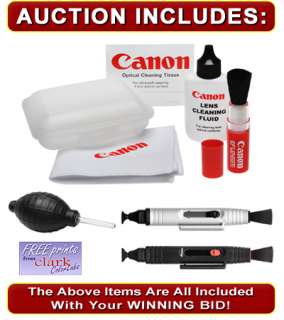 Canon Digital SLR Camera & Lens Blower, Cloth Cleaning Kit NEW  