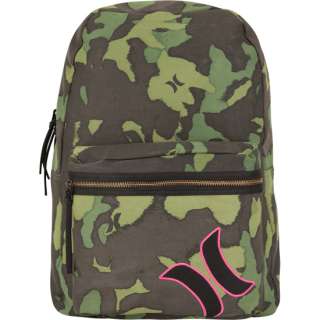 Hurley Camo Backpack Camouflage Book Bag Girls NEW  