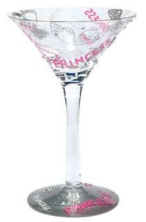   Love My Martini Princess tini, 7 oz.   Drinkware by Types