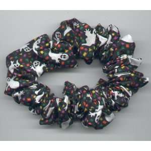  HALLOWEEN Scrunchies Scrunchie #10 ghosts/confetti black Beauty