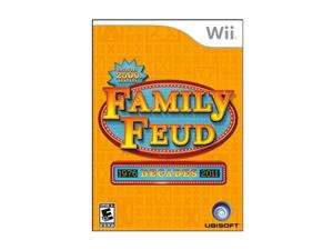    Family Feud Decades 1976 2011 Wii Game UBISOFT