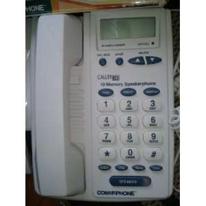  Conair Corded Phone with Caller Id/ Speakerphone/ 10 