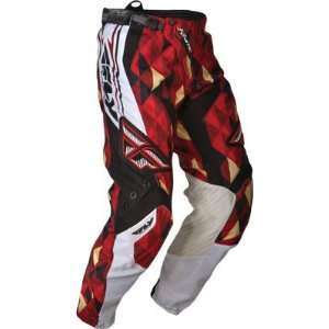 Fly Racing 2012 Kinetic Race Pants Red/Black 38  Sports 
