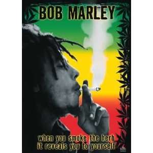  Bob Marley   Poster (Smoking The Herb)