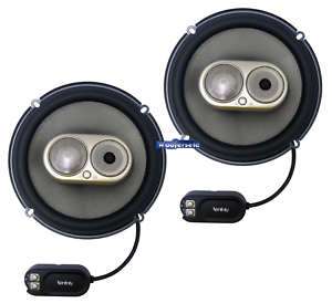 63.9i   INFINITY 6.5 3 WAY KAPPA COAXIAL SPEAKERS NEW  