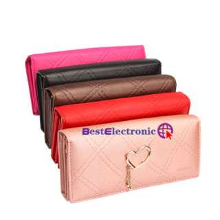 Women Long Purse Cluth Wallet Cards Holder Bag 5 Color  