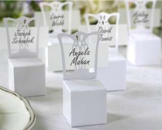 Wedding Place Holders Cards Favours Decoration Names Table White 