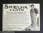 1906 Old Bissells Carpet Sweeper Co. Woman Sweeping Ad  