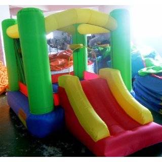 My Bouncer Little Slide Castle Bounce 118 L x 78 W x 78 H w/ 2 