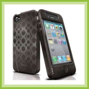 iSkin Solo FX Cover Case for iPhone 4, Carbon Black  