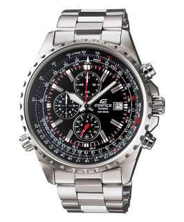 CASIO EDIFICE EF527D 1A MENS BLACK DIAL 100M STAINLESS STEEL 