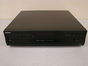 BROKEN Sony CDP CE500 Compact Disc Player For parts or Repair AS IS 
