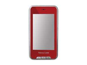      Visual Land V Touch Pro 3 Red 4GB  / MP4 Player ME 965L
