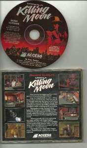 CD ROM 1994 Pc Game UNDER A KILLING MOON Premier Sampler RARE DEMO 