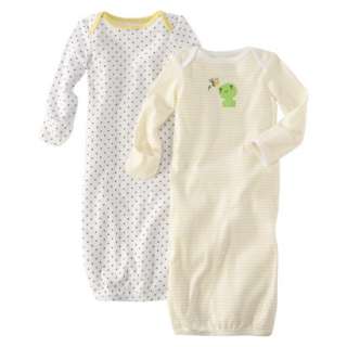 Circo® Newborn 2 Pack Gown   Yellow/Black 0 3M.Opens in a new window