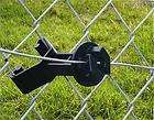 Chain Link Fence and U Post Insulators Add Electric Fence to Chain 