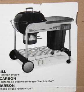 WEBER PERFORMER BLACK 22.5 CHARCOAL GRILL 1421001 NEW  