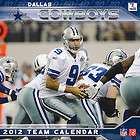 NFL OFICIALLY LICENSED DALLAS COWBOYS 2012 12 X12 WALL CALENDAR