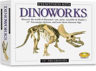 Triceratops Skeleton Dinosaur Model Kit Science Project  