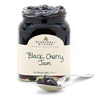 STONEWALL KITCHEN Black Cherry Jam   2 Jars  