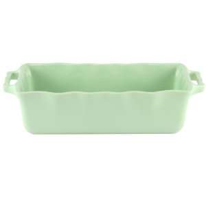    Appolia French Ceramic Cake/Loaf Pan, Mint
