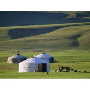  Nomads Camp, Terkhin Valley, Arkhangai, Mongolia Premium 