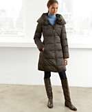    Nine West Coat, Pillow Collar Quilted Down  