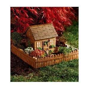  Solar Garden Shed Planter for Small Plants