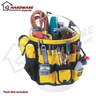 CLC 4122 5 Gallon 61 Pocket In & Out Bucket Tool Bag  