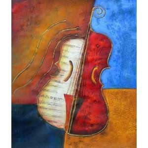  Vivaldis Violin Oil Painting on Canvas Hand Made Replica 