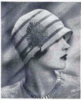 1920s Flapper Era Crochet Hats Edgings & More CD  