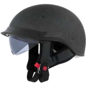 Cyber Carbon with Internal Shield U 72 Cruiser Motorcycle Helmet   2X 