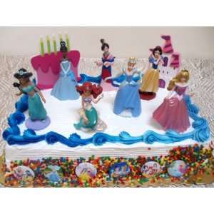   , Princess Castle and Birthday Cake Decorative Pieces Toys & Games