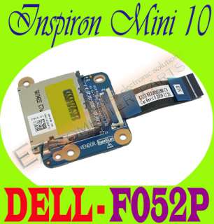 Dell Inspiron Mini 10/10v Media Card Reader Board F052P  