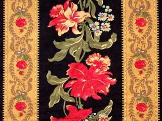 This beautiful silky rich jacquard Concert print is designed by 3 