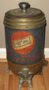 1930s ESKIMO PIE MAGIC JAR Thermos Dispenser Cooler  