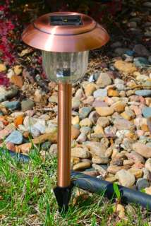   MOONRAYS 91391 Solar White LED Garden/Outdoor Lawn Lights Lamp Bronze