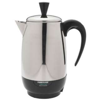 Farberware FCP280 8 Cup Percolator   1000W, Cool Touch Handle 