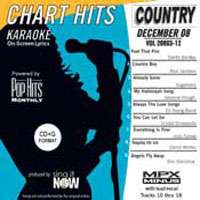 Pop Hits Monthly Country CDG   December 2008  