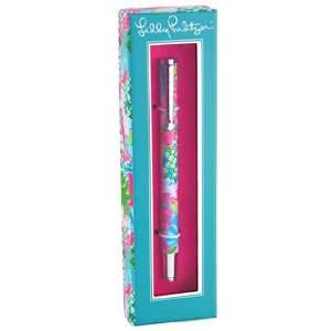  Lilly Pulitzer Checking In Ink Pen Writing Tool 