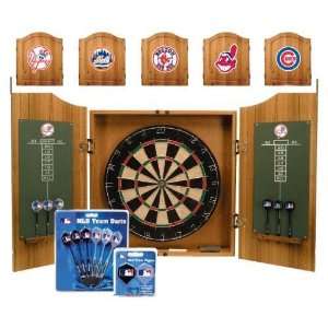  Chicago Cubs MLB Dart Board w/Cabinet