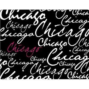  Cursive Chicago Repeat Pink skin for HP TouchPad 